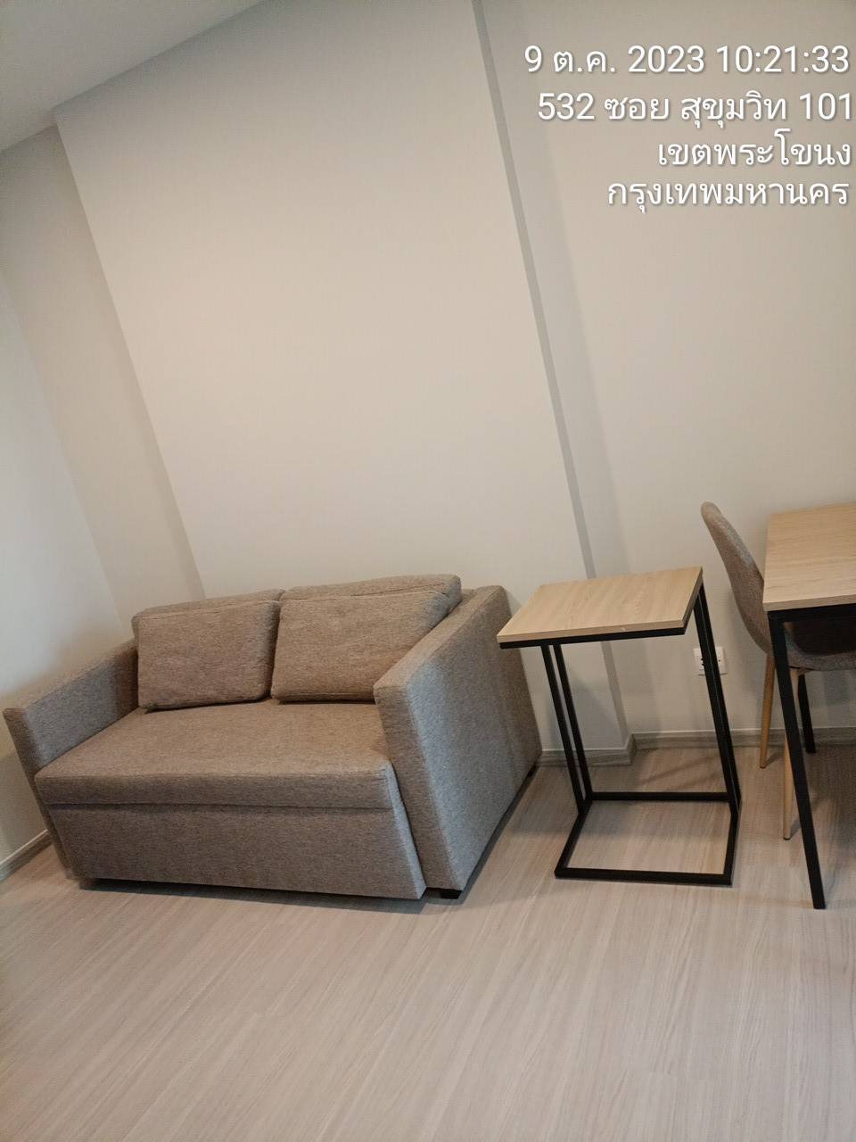 ขาย / เช่าคอนโด The privacy s101 (เดอะ ไพรเวซี่ เอส 101) 1 ห้องนอน 1 ห้องน้ำ ขนาด 27.46 ตรม ชั้น 3 วิว สวน ทิศ ตะวันตก อาคาร B