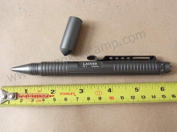 ปากกา Tactical ท้ายด้ามเป็นหัวcrown