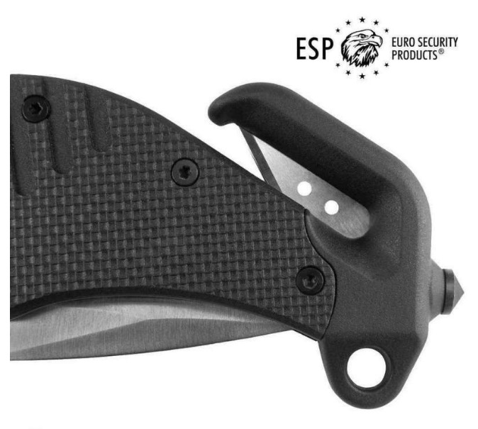 มีดพับ ESP Rescue Knife ใบกึ่งหยัก
