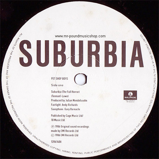 Pet Shop Boys - Suburbia