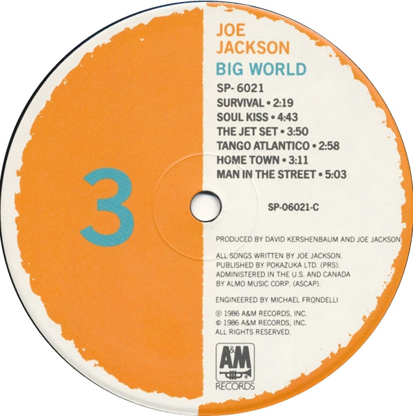 Joe Jackson - Big World