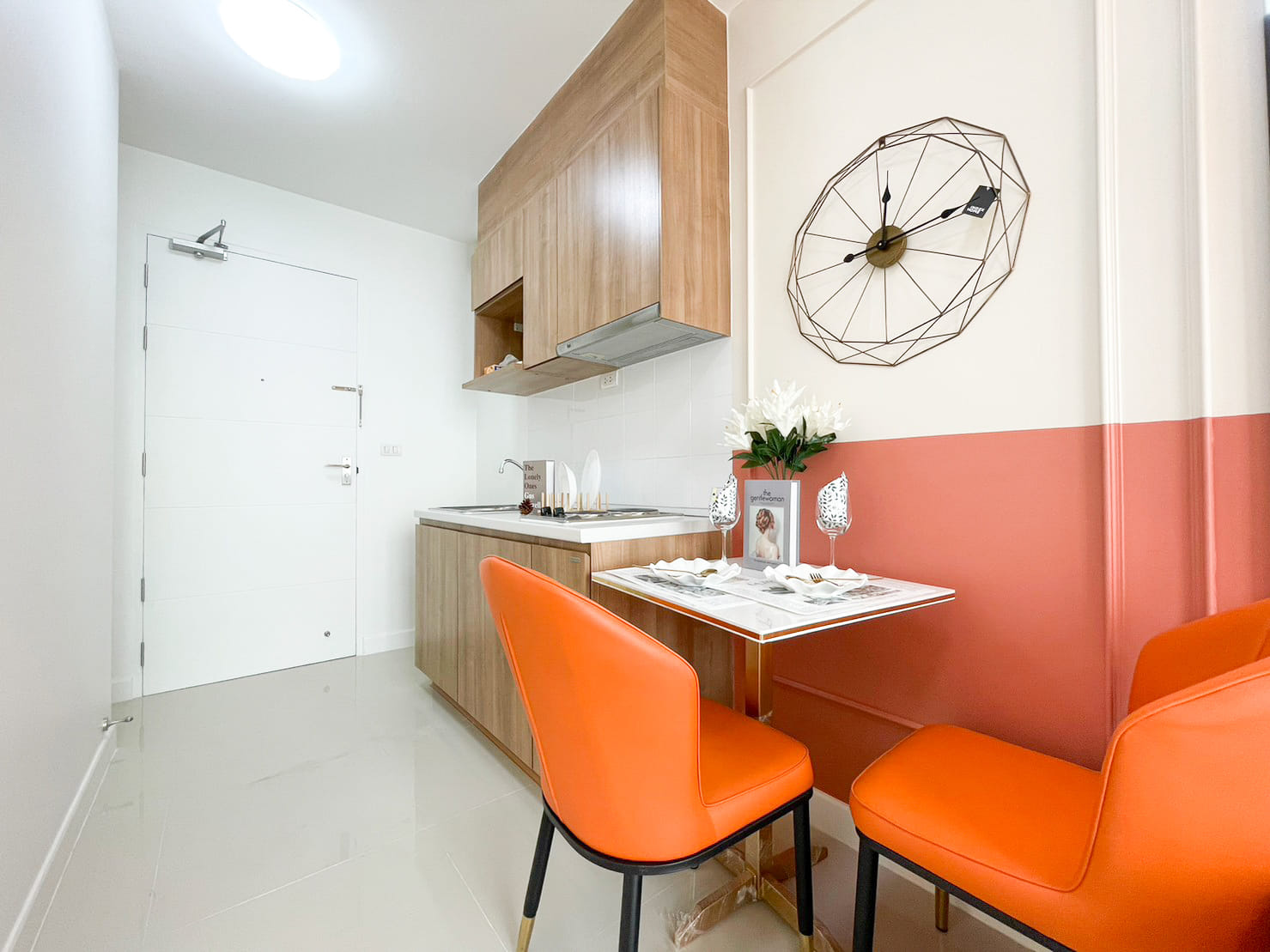 ขายคอนโด IDEO Mix Sukhumvit 103 (ไอดีโอ มิกซ์ สุขุมวิท 103) 1 ห้องนอน 1 ห้องน้ำ ขนาด 30 ตร.ม. ตึก B ชั้น 18 วิวดี ห้องแต่สวยตรงปก