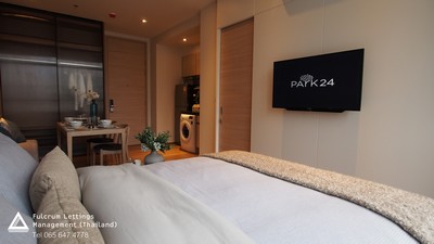 ให้เช่าคอนโด Park 24 (พาร์ค 24) 2 ห้องนอน 1 ห้องน้ำ