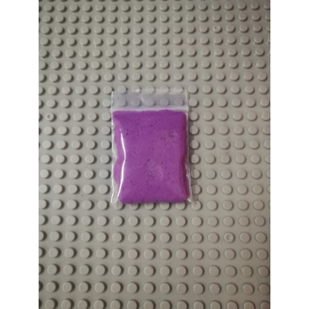 สีเคลย์ สีเยื่อกระดาษ สำหรับเปเปอร์เคลย์ จิ้มแปะ ซองซิปลอค (Clay in plastic)ขนาด 5-8 กรัม 4*5 ซม.