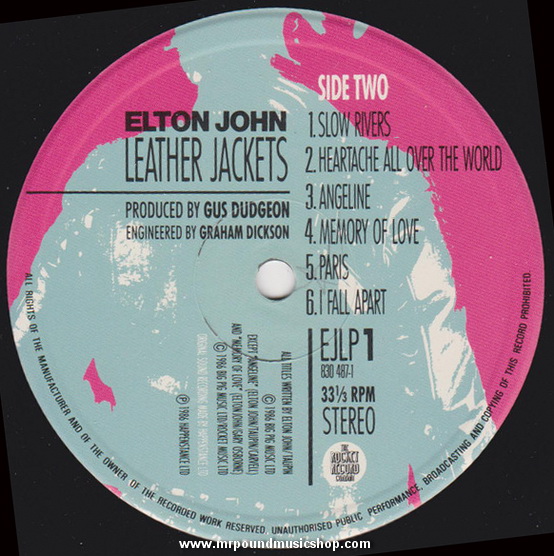 Elton John - Leather Jackets