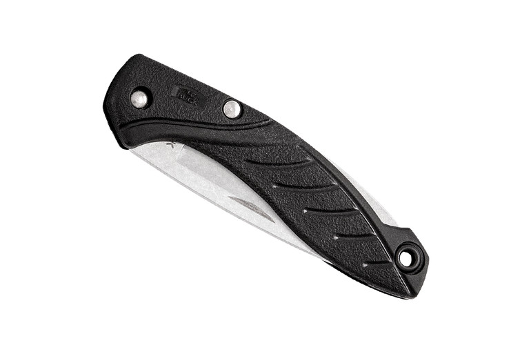 มีดพับ Buck 363 Nano Rival Folding Knife 1.875" Plain Blade, Black Injection Molded Nylon Handles - 11408