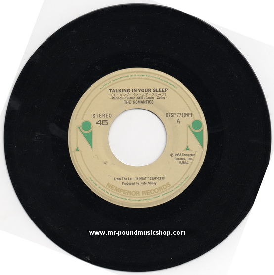 The Romantics - Talking In Your Sleep