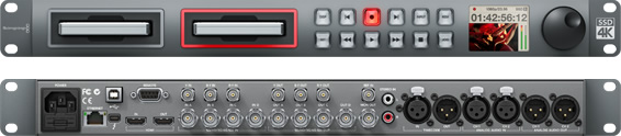 Blackmagic HyperDeck Studio Pro เครื่องบันทึกวิดีโอ HD ทั้ง Digital & Analog