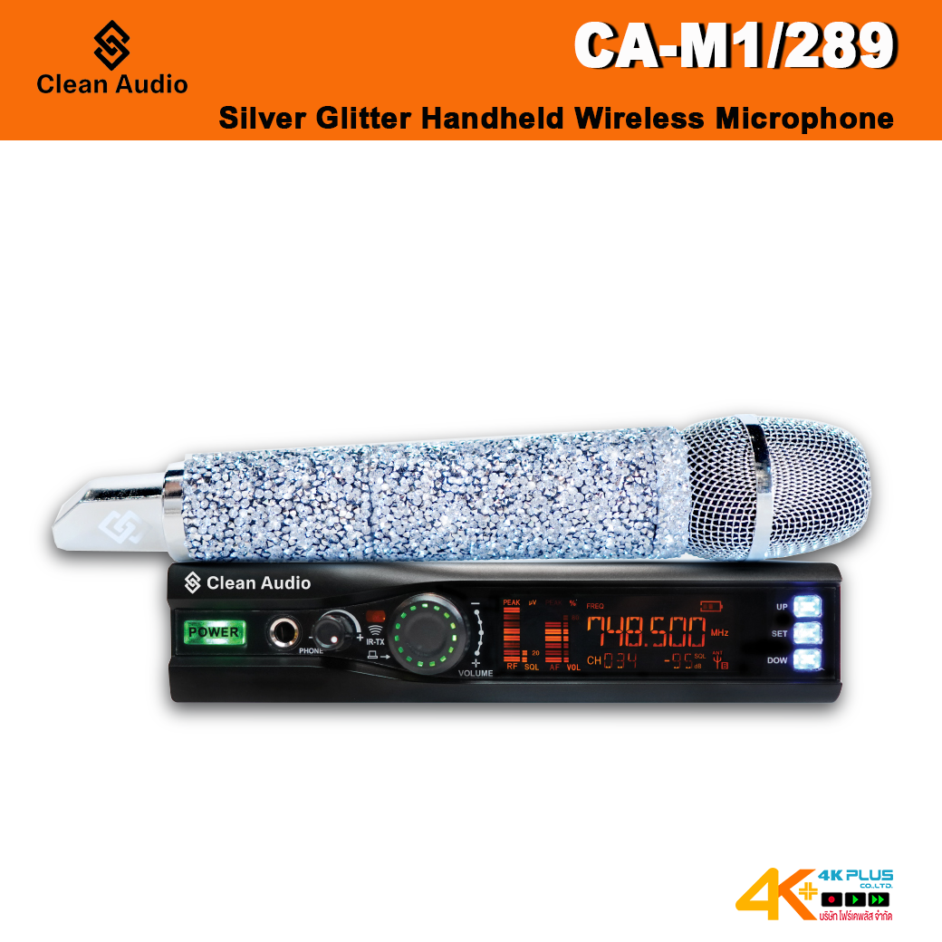 Clean Audio CA-M1/289 Handheld Wireless Microphone