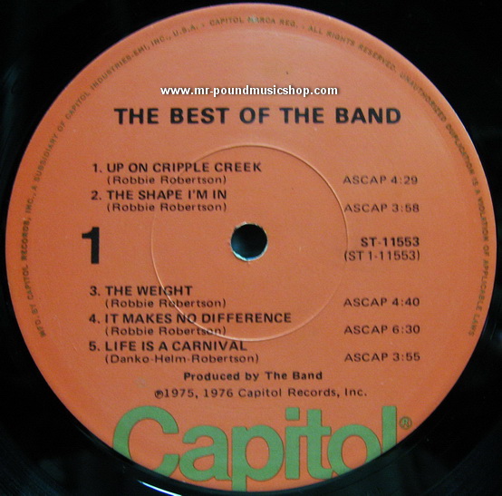 The Band - The Best of The Band