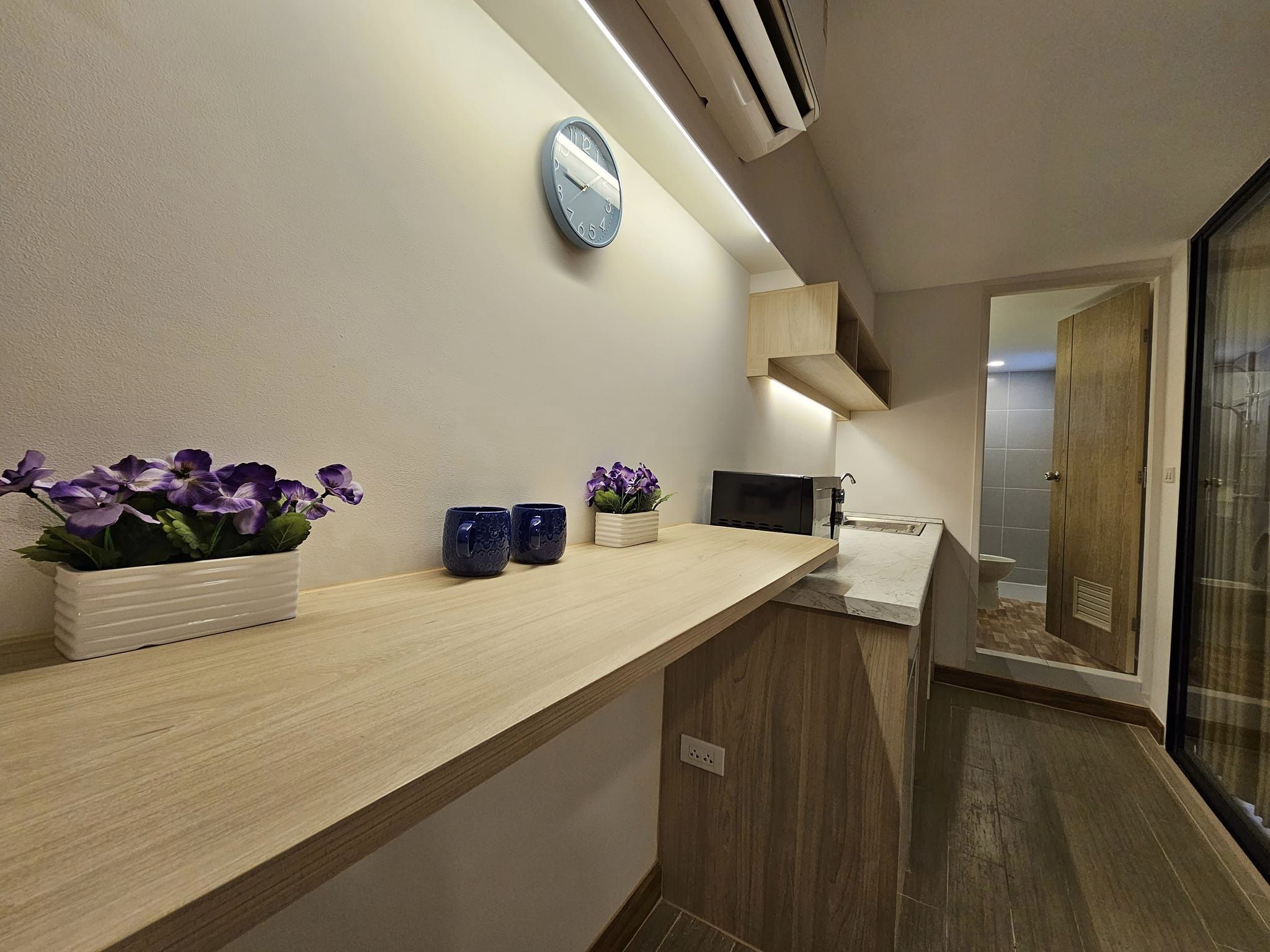 ให้เช่าคอนโด Level Condo Bang Na (เลเวล คอนโด บางนา) 1 ห้องนอน 1ห้องน้ำ ห้องนั่งเล่น ห้องกว้าง 41ตรม. สะอาด ปลอดภัย มีรปภ 24ชม.