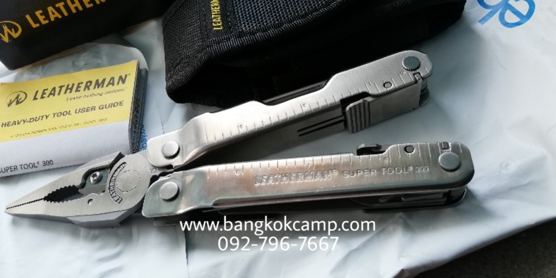 คีมเอนกประสงค์ Leatherman Super Tool® 300 Tools พร้อมซองผ้า Made in USA