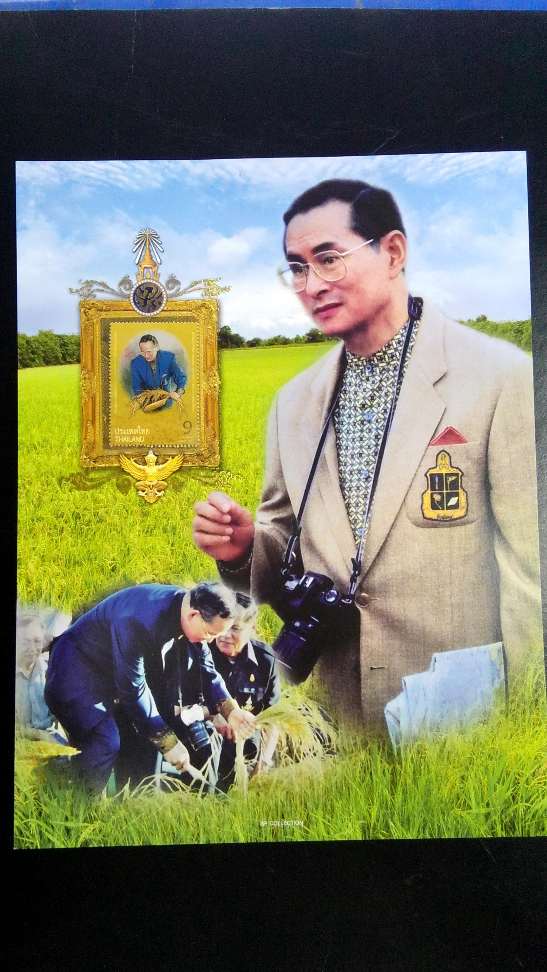 เม้าส์ใส่แสตมป์ ชุดรวงข้าว