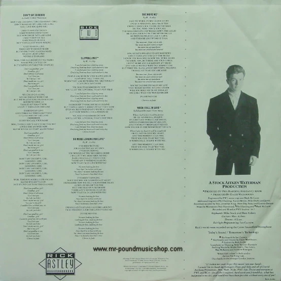 Rick Astley - Whenever You Need Somebody