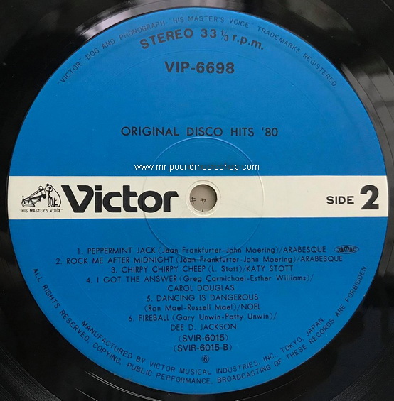Various Artists - Original Disco Hits '80