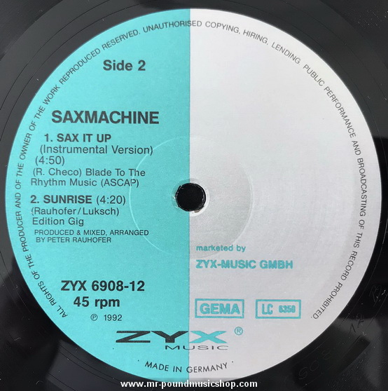 Saxmachine - Sax It Up!
