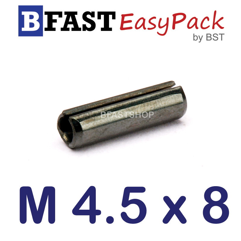 ปิ๊นตะกุด M 4.5 x 8 ( 10 ตัว/ถุง )