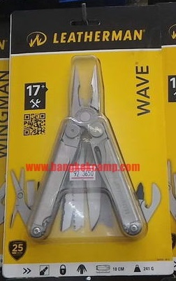 คีมเอนกประสงค์ Leatherman Wave พร้อมซองหนัง Made in USA