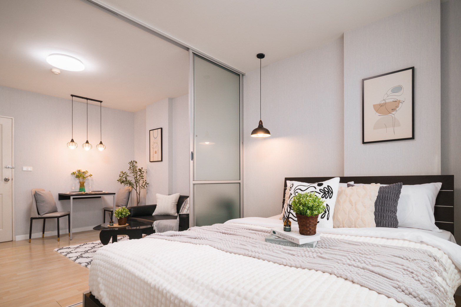 ✨ ขายด่วน! dcondo Ram Intra (ดีคอนโด รามอินทรา) 1 ห้องนอน 1 ห้องน้ำ, ครัวแยก ขนาด 30 ตรม. ชั้น 3 ตึก D ระเบียงทิศใต้ 🌿