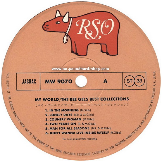 Bee Gees - My World / The Bee Gees Best Collections