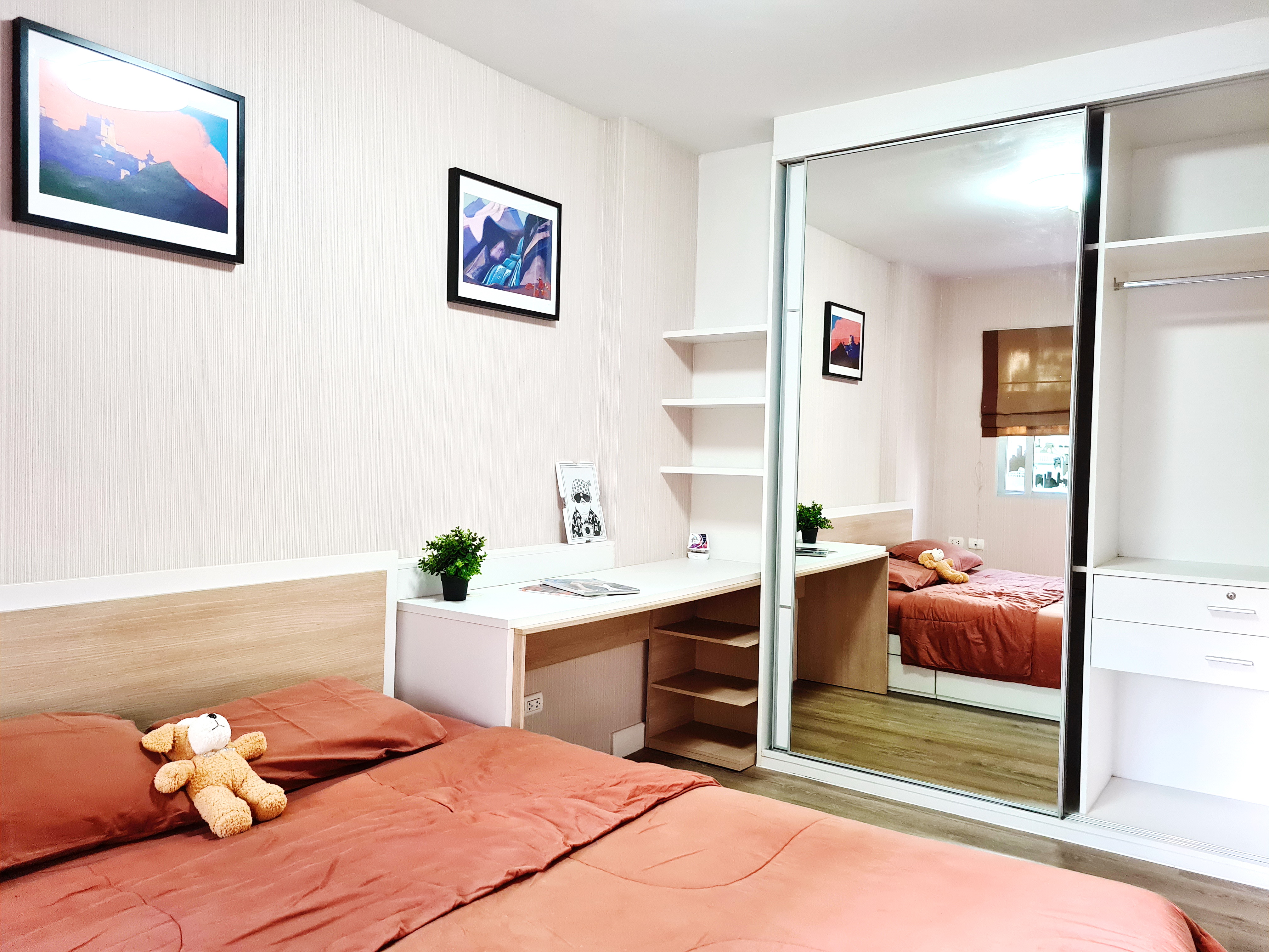 ขายพร้อมผู้เช่า เพิ่งตกแต่งใหม่ My Condo Sukhumvit 81 (มายคอนโด สุขุมวิท 81) ห้องเลขที่ 44/26(3004) ชั้น 3 พื้นที่ 34.81 ตรม.