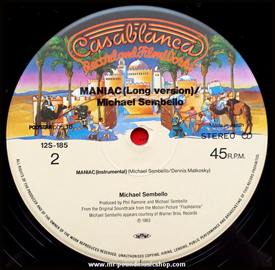 Michael Sembello - Maniac (From the Original Soundtrack from the motion picture "Flashdance")