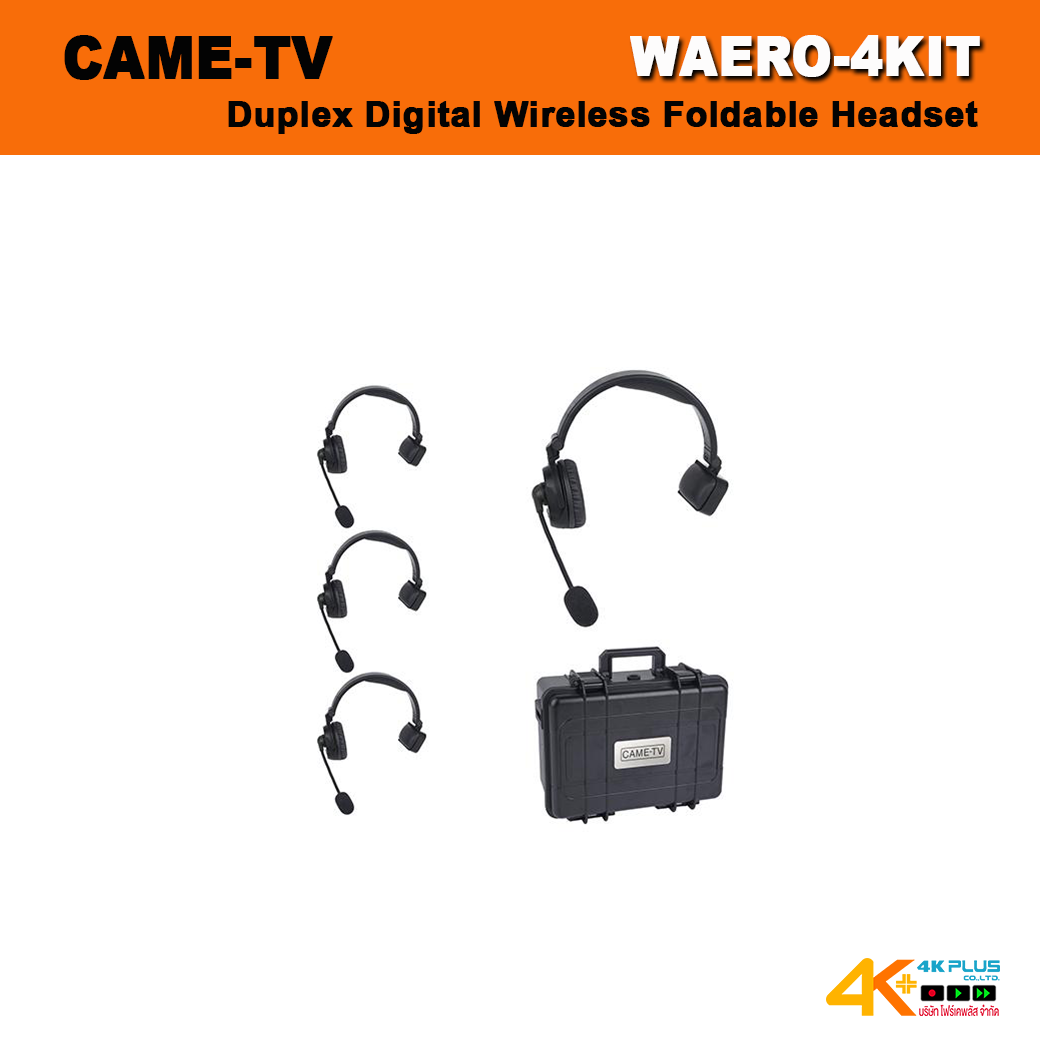 CAME-TV CAME-WAERO 4KIT WIRELESS HEADSET