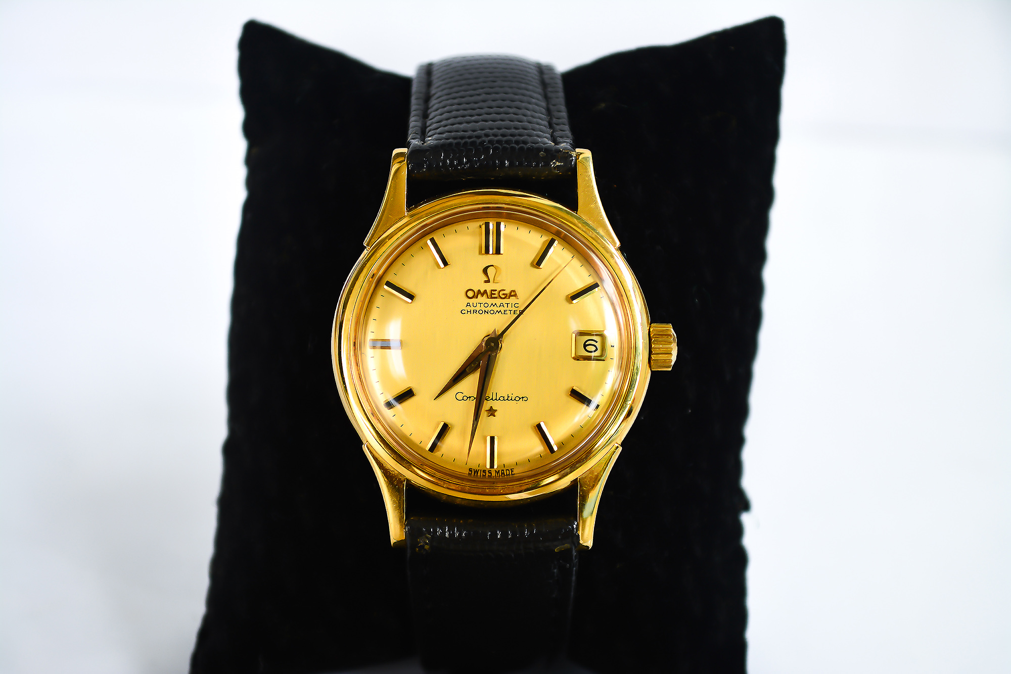 Omega Constellation หอดูดาว ขานก ทองคำ 18k