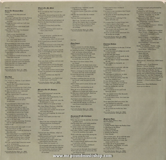 Kansas - Leftoverture