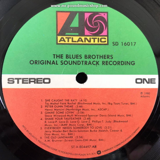 The Blues Brothers - Original Soundtrack Recording