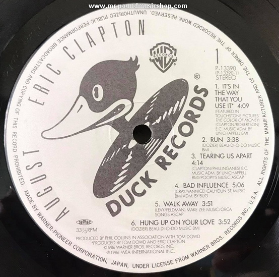 Eric Clapton - August