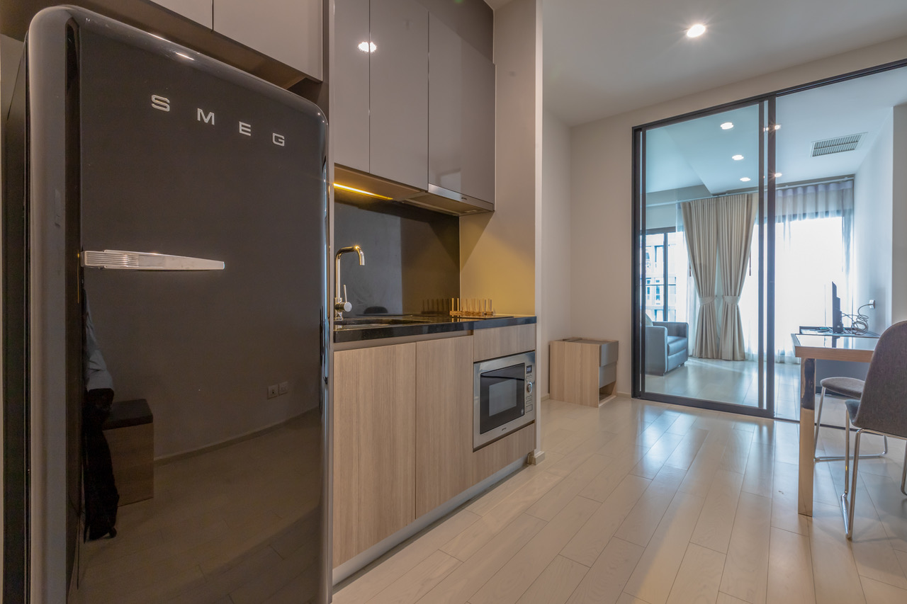 ห้เช่าคอนโด Noble Ploenchit (โนเบิล เพลินจิต) 1 ห้องนอน 1ห้องน้ำ ขนาด 48 ตรม ชั้น 5 อาคาร A ห้อง1035/14 ห้องตกแต่งครบพร้อมอยู่