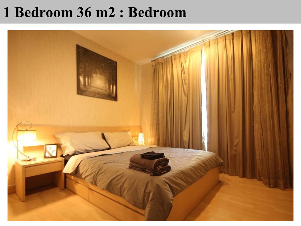 ขายคอนโด Rhythm Ratchada (ริธึม รัชดา) 1 ห้องนอน 1 ห้องน้ำ ชั้น 14 ขนาด 36 ตรม