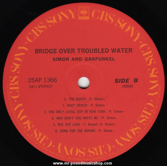 Simon And Garfunkel - Bridge Over Troubled Water