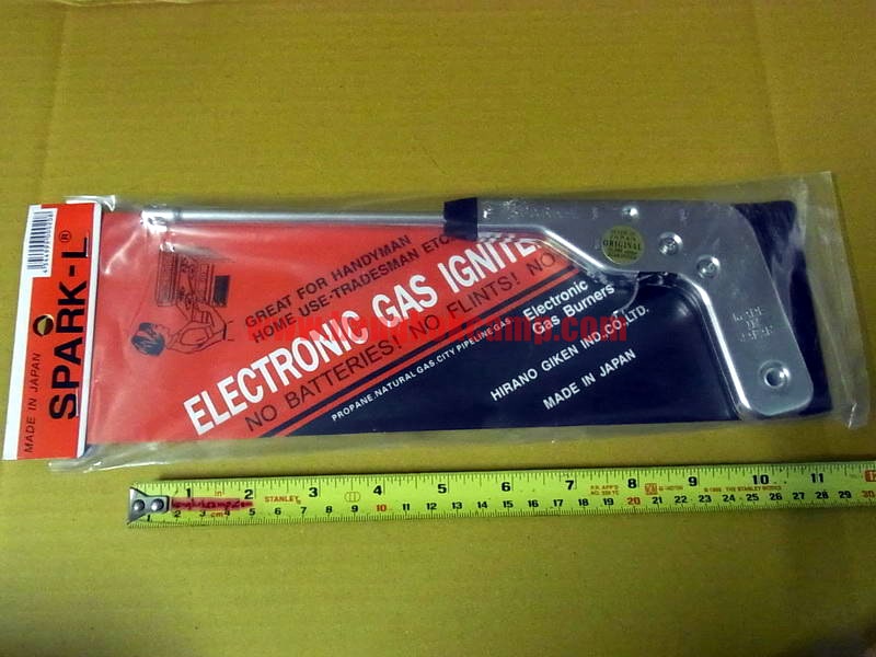 ปืนจุดแก๊สญี่ปุ่น SPARK-L .. .ELECTRONIC GAS IGNITER... Made in JAPAN