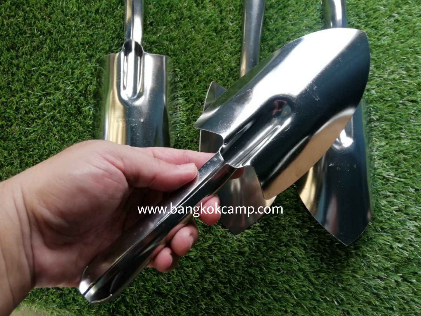 พลั่วพรวนดิน สแตนเลส Japan