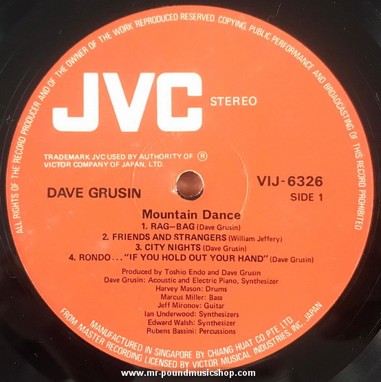 Dave Grusin - Mountain Dance
