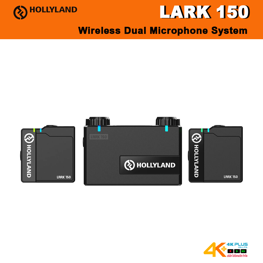 Hollyland LARK 150 Wireless Dual Microphone System
