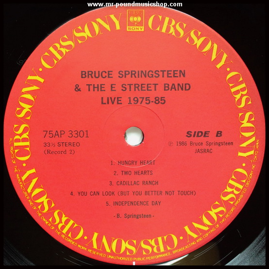 Bruce Springsteen & The E-Street Band - Live / 1975-85