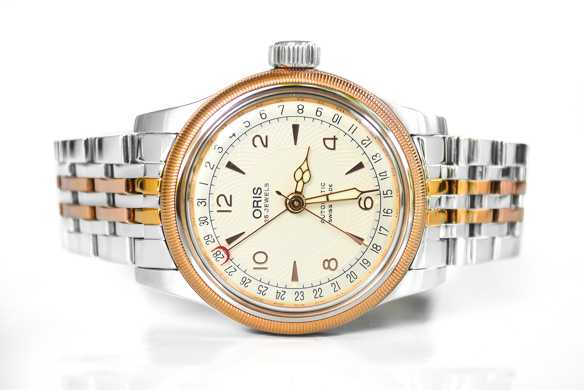 Oris BC 2 tone วันที่กล้ามปู (Sold)