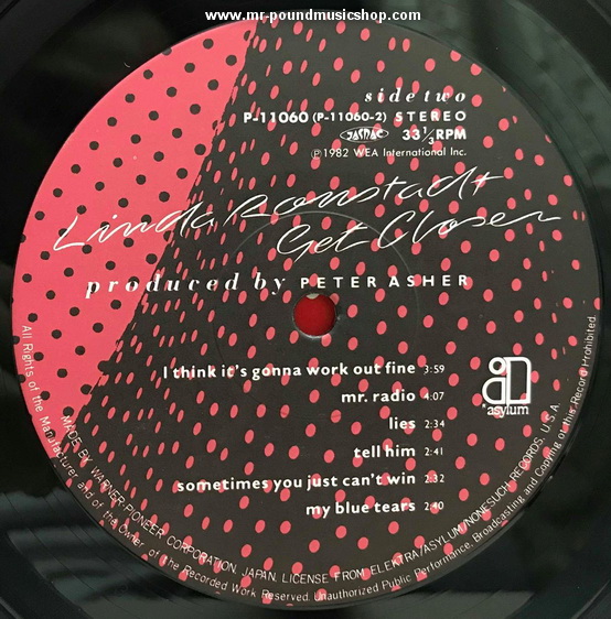 Linda Ronstadt - Get Closer