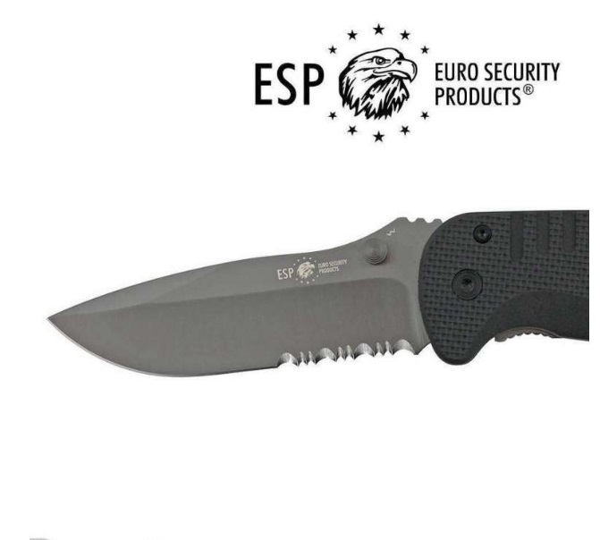 มีดพับ ESP Rescue Knife ใบกึ่งหยัก