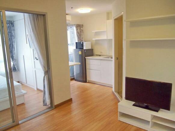 ให้เช่าคอนโด เดอะ ทรัสต์ เรสซิเด้นซ์ ปิ่นเกล้า The Trust Residence Pinklao 1 ห้องนอน 1 ห้องน้ำ ขนาด 29 ตารางเมตร