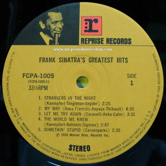 Frank Sinatra - Greatest Hits