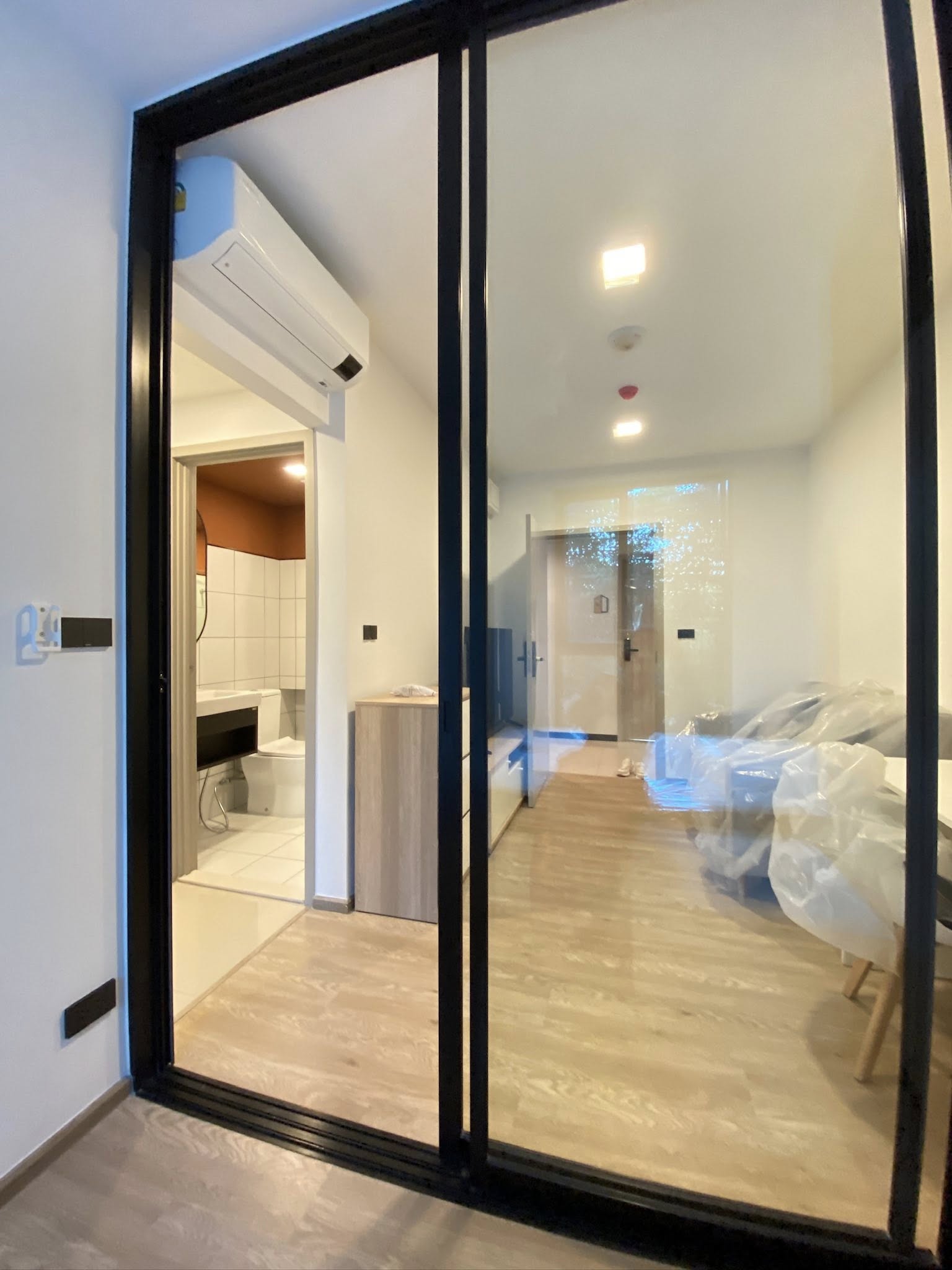 ให้เช่า Chapter One All รามอินทรา กม.2 (แชปเตอร์วัน ออลล์ รามอินทรา กม.2) 🔥 ห้องใหม่มือหนึ่ง! ยังไม่เคยเข้าอยู่ ใกล้ MRT ลาดปลาเค้า เพียง 250 เมตร!