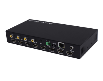 TM-MX09B 4x4 HDMI2.0 Matrix Support 4K@60hz YUV4:4:4, 18Gbps, HDR