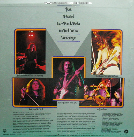 Deep Purple - Made in Europe