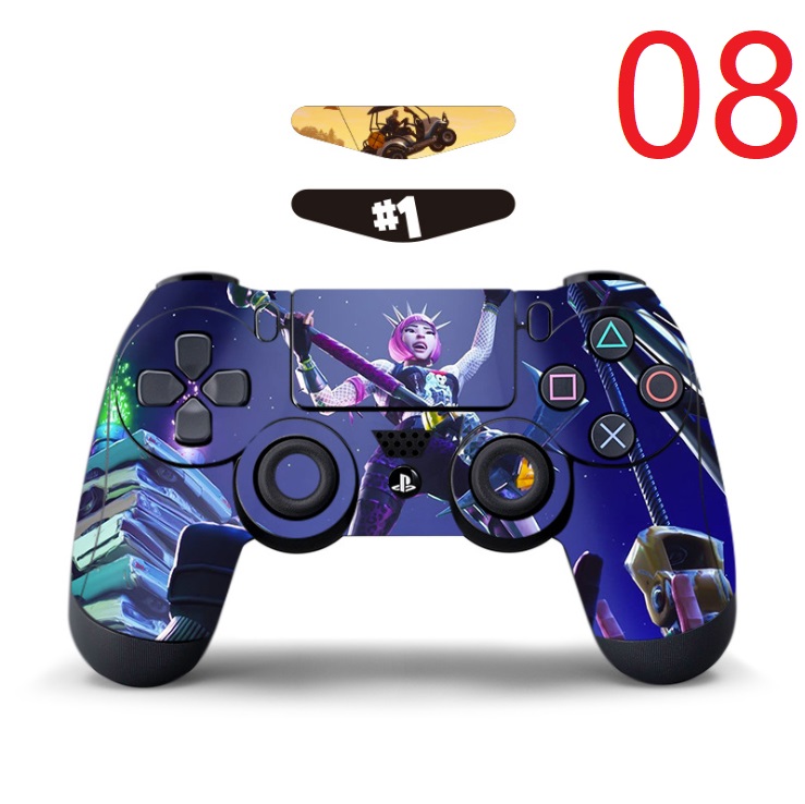 สติ๊กเกอร์จอย PS4 ลาย Fortnite