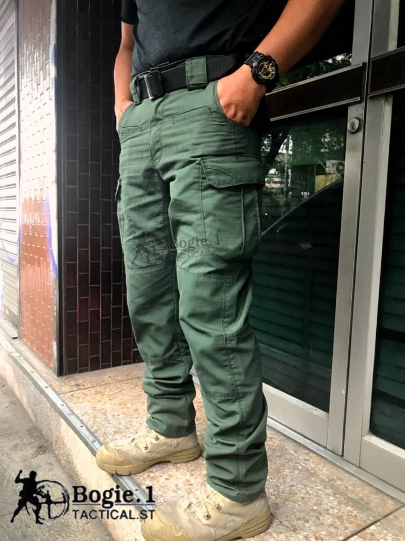 Bogie1 Extreme10Pant​ กางเกง (ขายาว) ทรงTactical สีเขียว