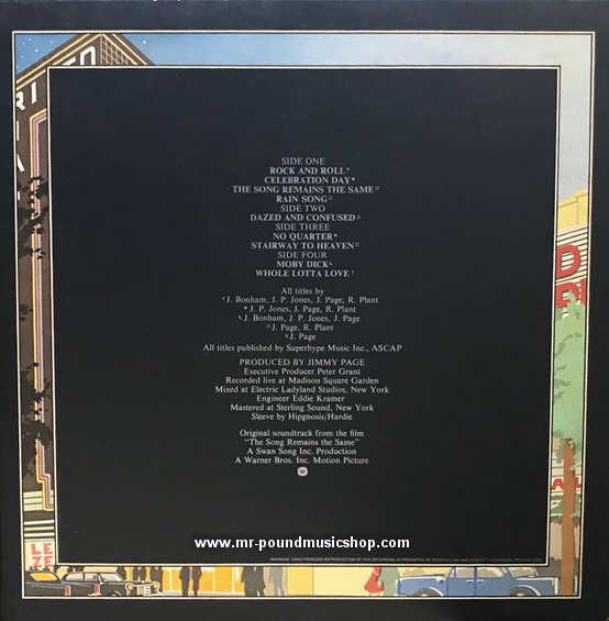 Led Zeppelin - The Soundtrack From The Film The Song Remains The Same